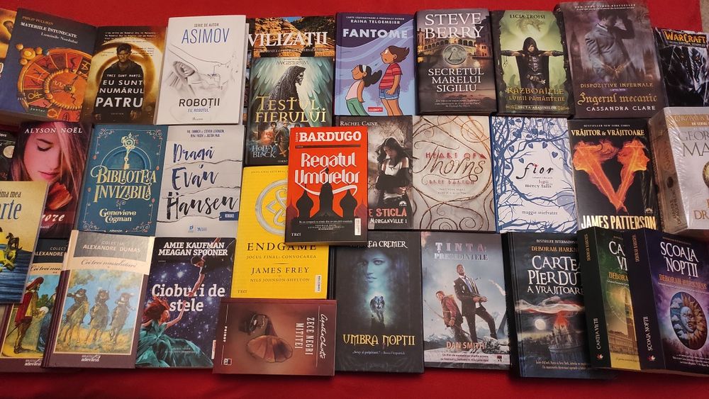 23 Carti - Fantezie, Crime, Actiune, SF, Young Adult, etc.