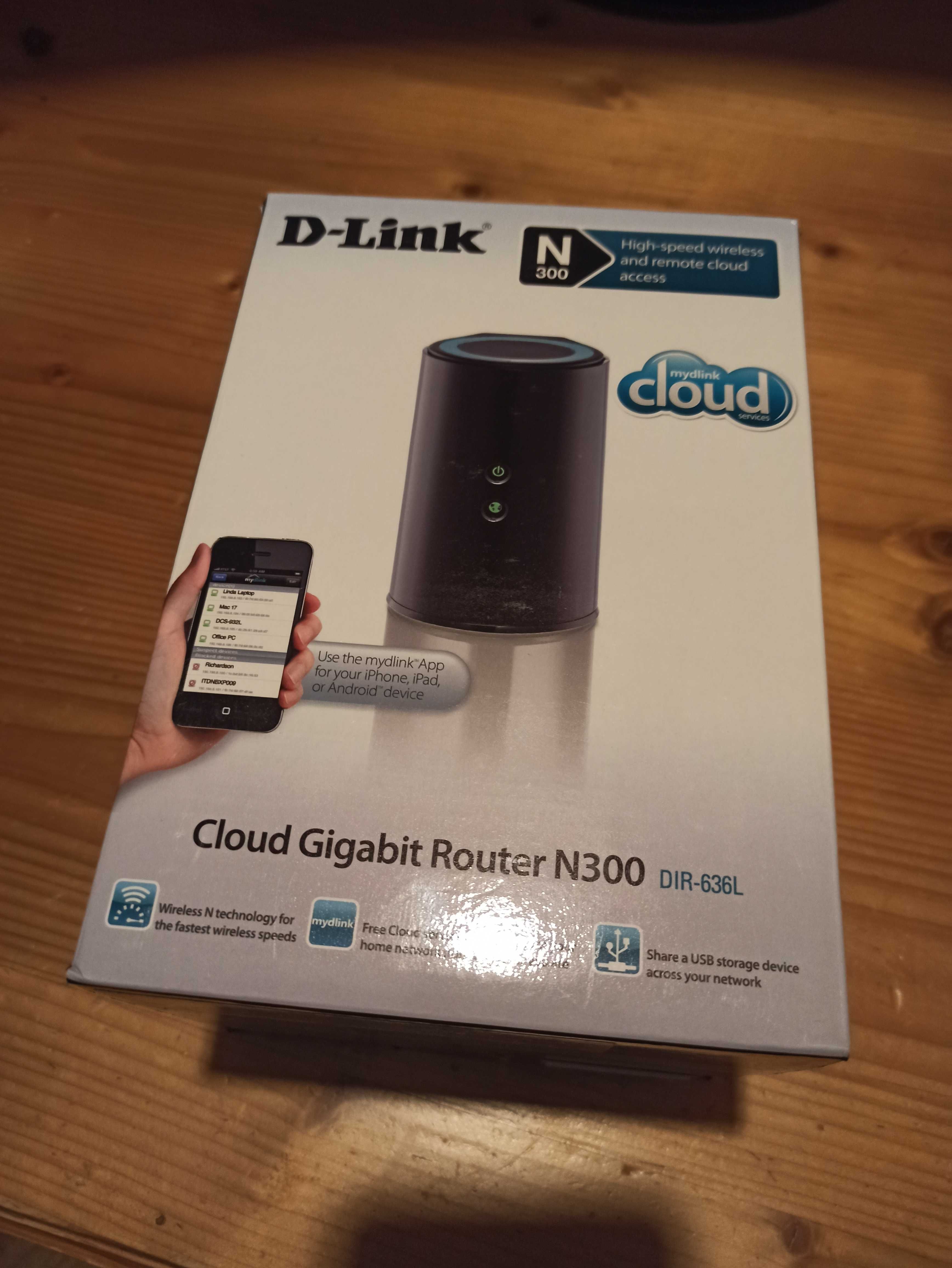 D-Link DIR-636L Cloud Gigabit Router Wireless