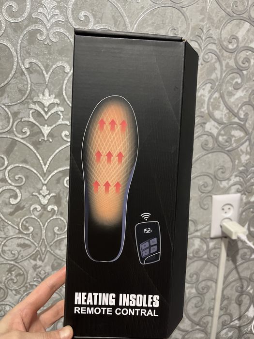 Продам стельки с подогревом,пульт+дисплей,безпроводной