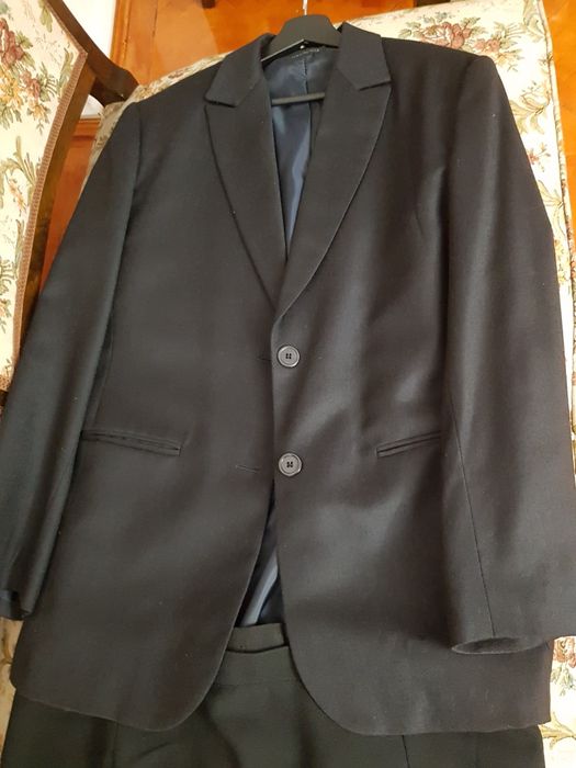 Compleu Italia, sacou fusta, stofa lana