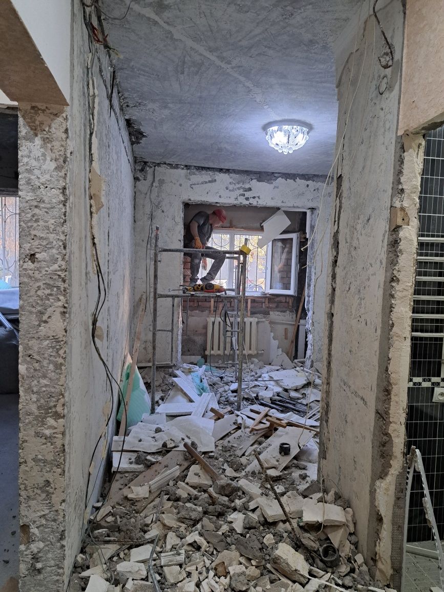 Демонтаж квартира и офис Копаем подвал