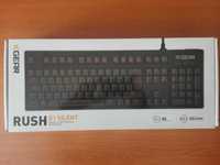 FNATIC GEAR RUSH G1 Silent Cherry MX RED Silent Sitches