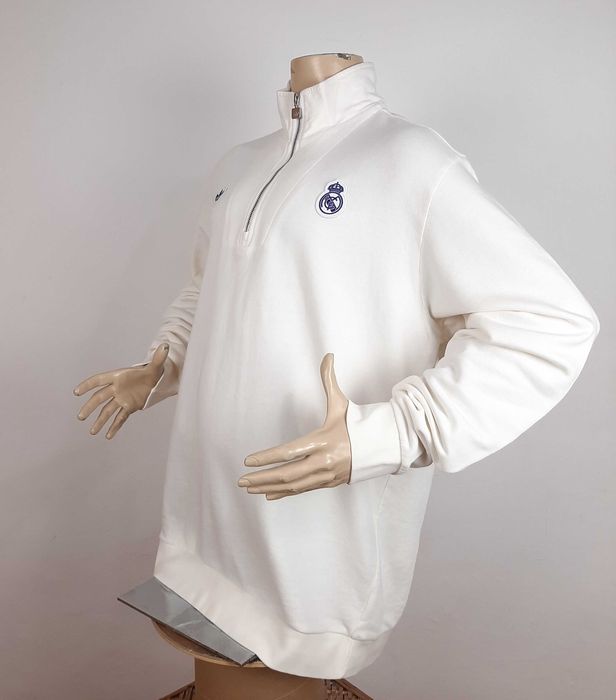 Adidas Real Madrid Terrace Icons - Оригинална мъжка блуза размер XL