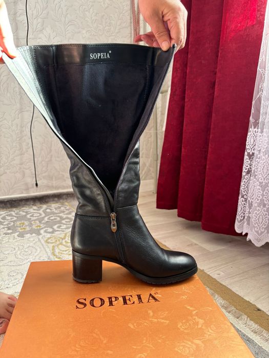 Сапоги женские, фирма София, размер 38