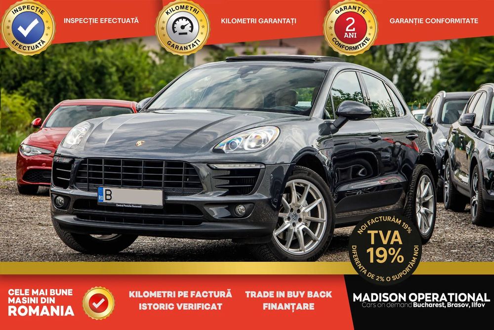 Porsche Macan 32.148e + TVA \ Panoramic \ Bose