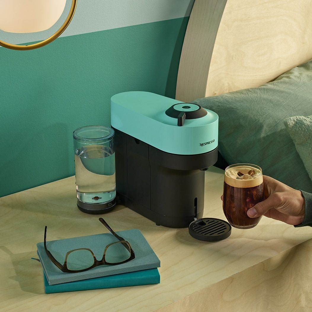 Капсульная кофемашина Nespresso Vertuo pop. Сделано в Венгрии