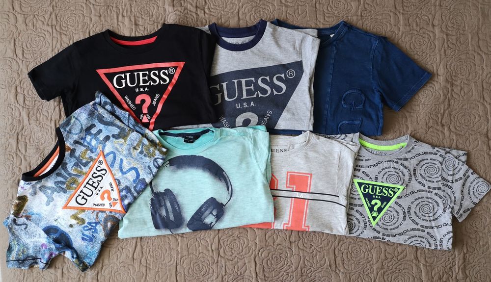 Блузи с къс ръкав Guess 7год.