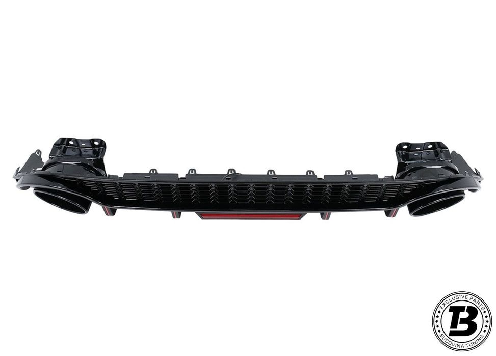 Difuzor Bara Spate compatibil cu Audi A3 8Y Hatchback S3 Design
