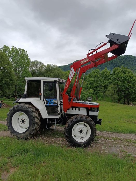 Tractor Lamborghini 674-70 4x4 dtc cu încărcător frontal same Explorer