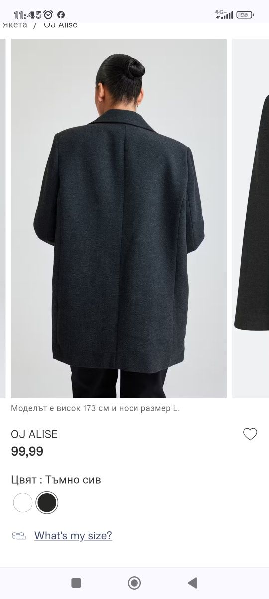 H&M Monteco, Bik buk палто