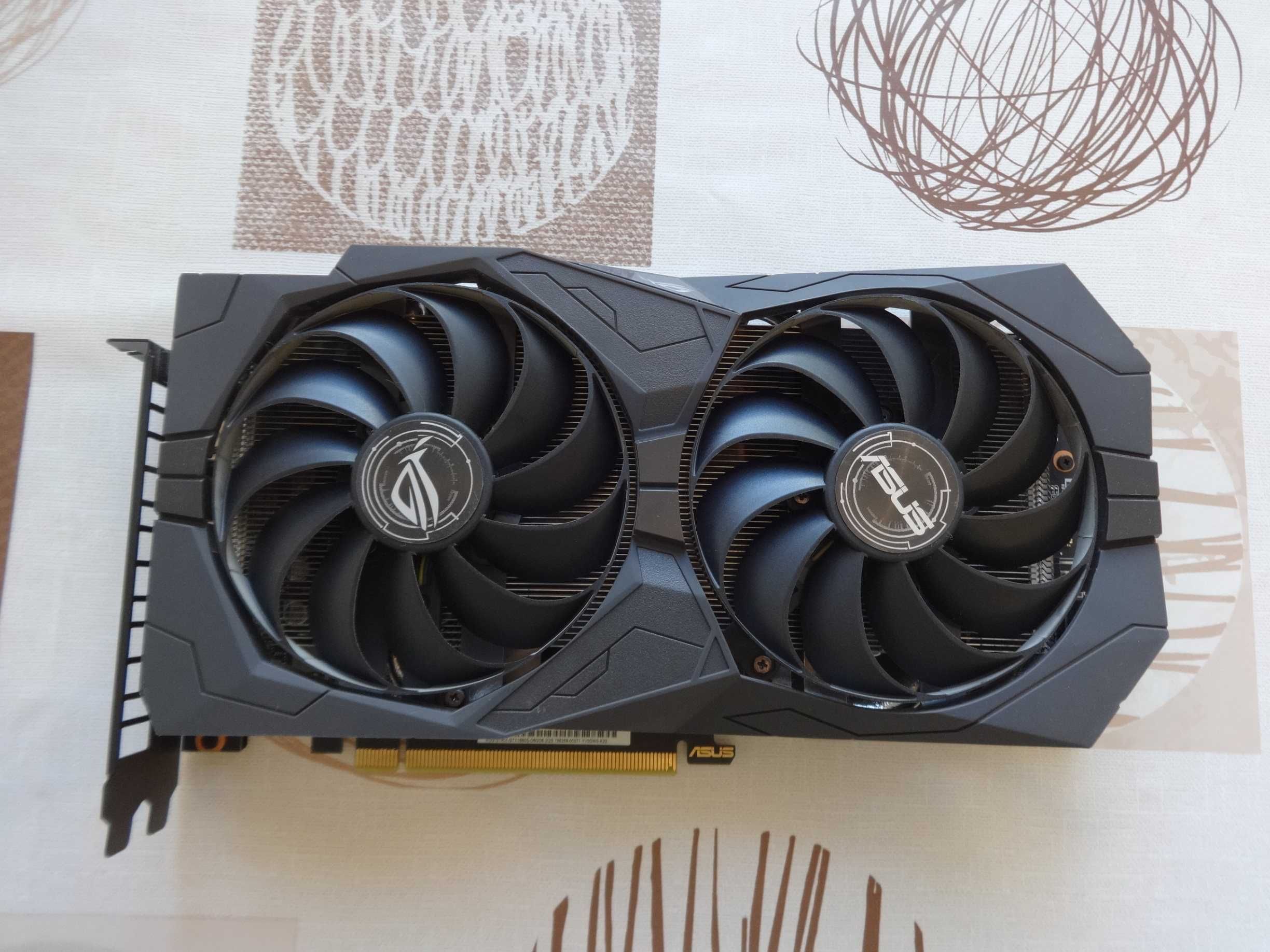 Геймърска Видеокарта ASUS ROG Strix GeForce GTX 1660 SUPER 6GB GDDR6