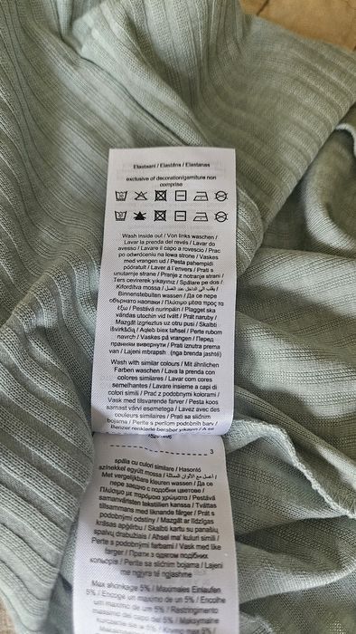 Tricou femei verde pastel marca only ONLEMMA S/S SHORT TOP NOOS JRS