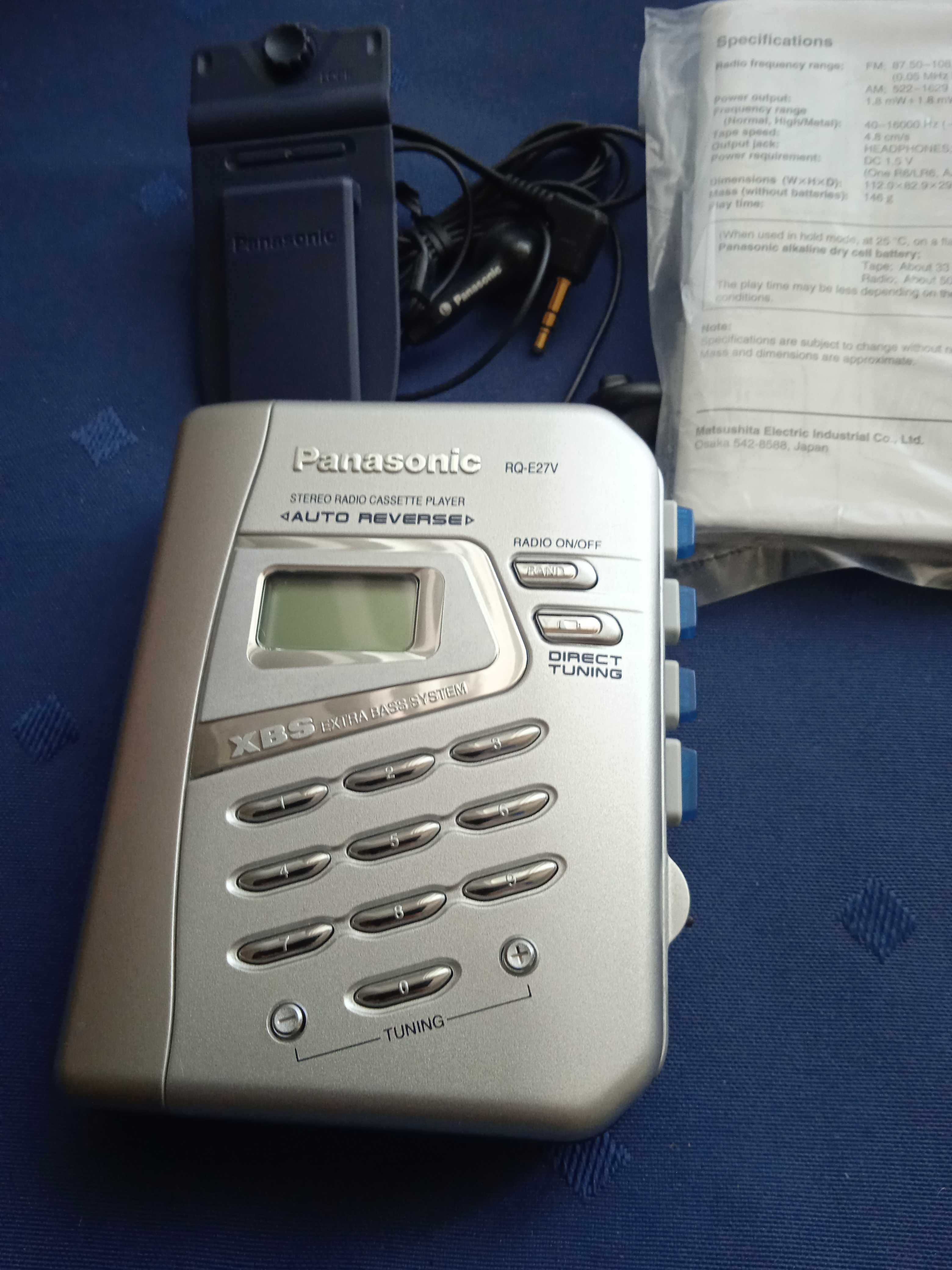 WalkMan Panasonic RQ-V27E