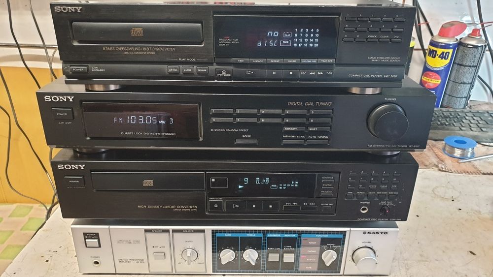 Cd playere Yamaha/Marantz/Crown/Tehnics/Sony