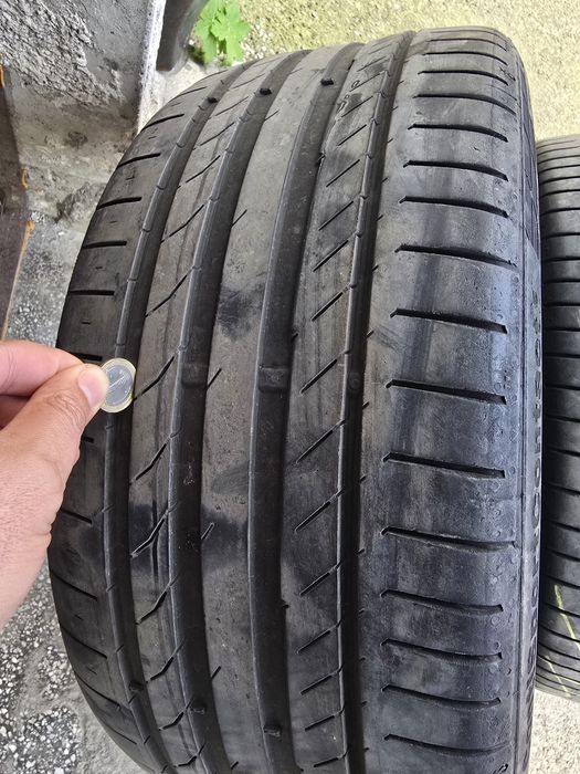 Продавам 4 гуми Continental SportContact 5 – 235/40 R18 95Y XL