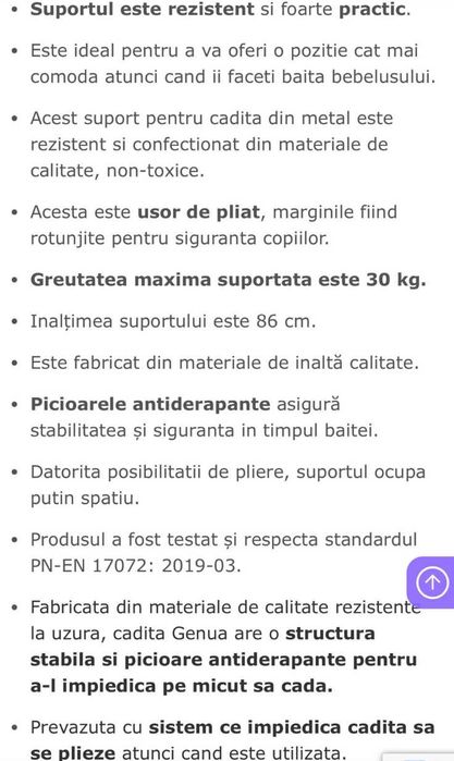 Cadita pliabila bebe Primabobo, cu salteluta si suport metalic pliabil