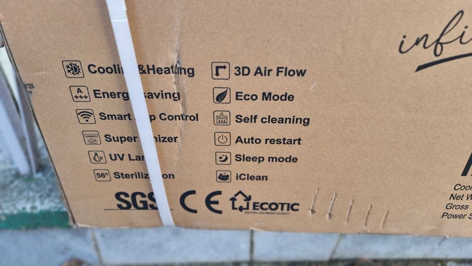 Климатик Finlux FDI-12JLK46S , 12000 охл/отопление BTU, A+++