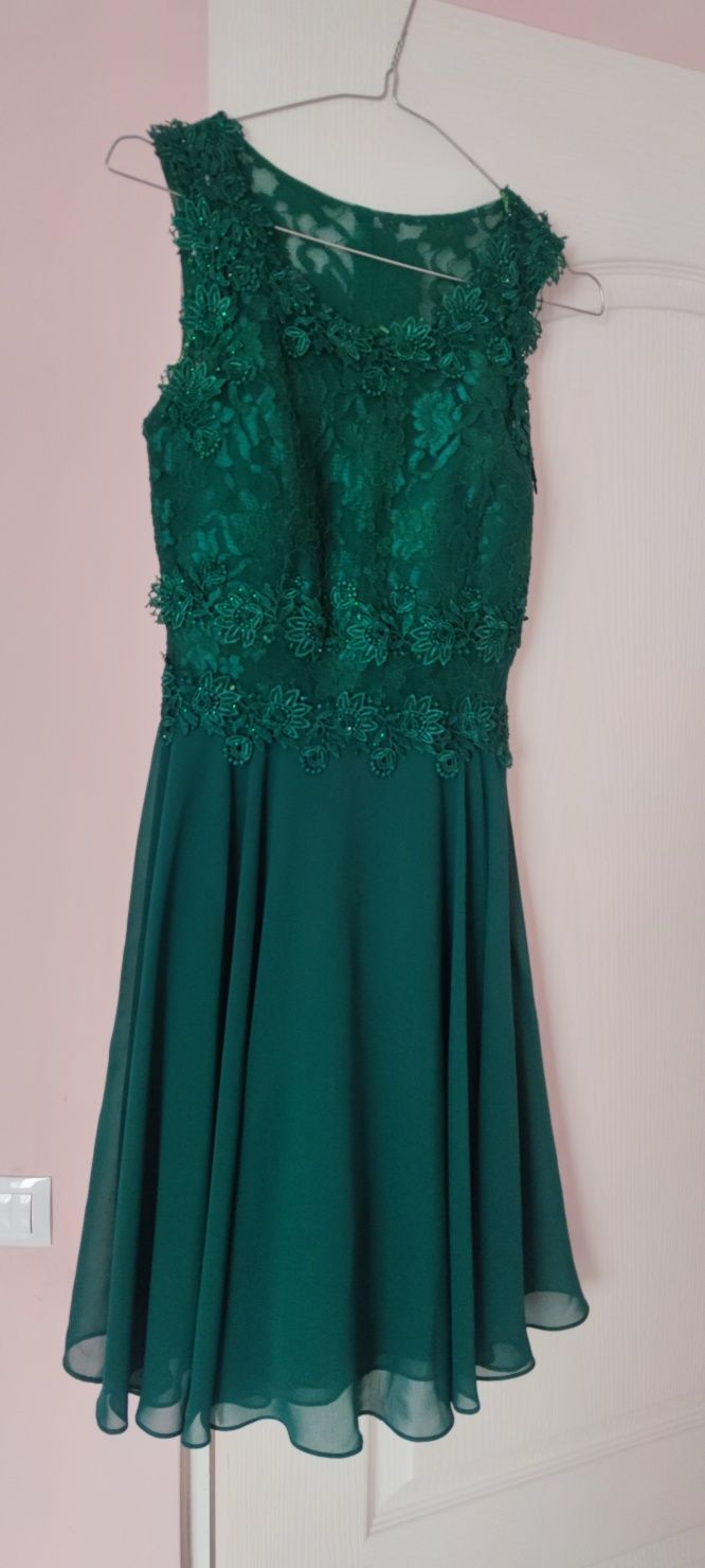 Rochie eleganta verde