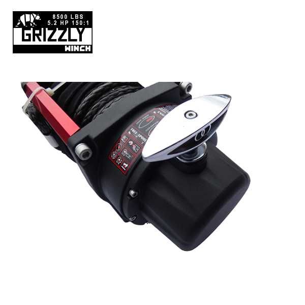 Troliu electric Grizzly Winch 8500LBS (3855KG) cablu sintetic