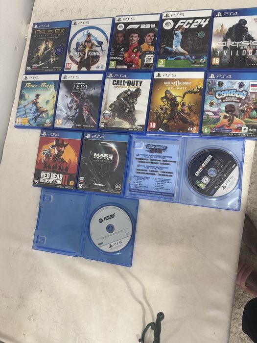 Игры для playstation 4/5, диски ps4/5