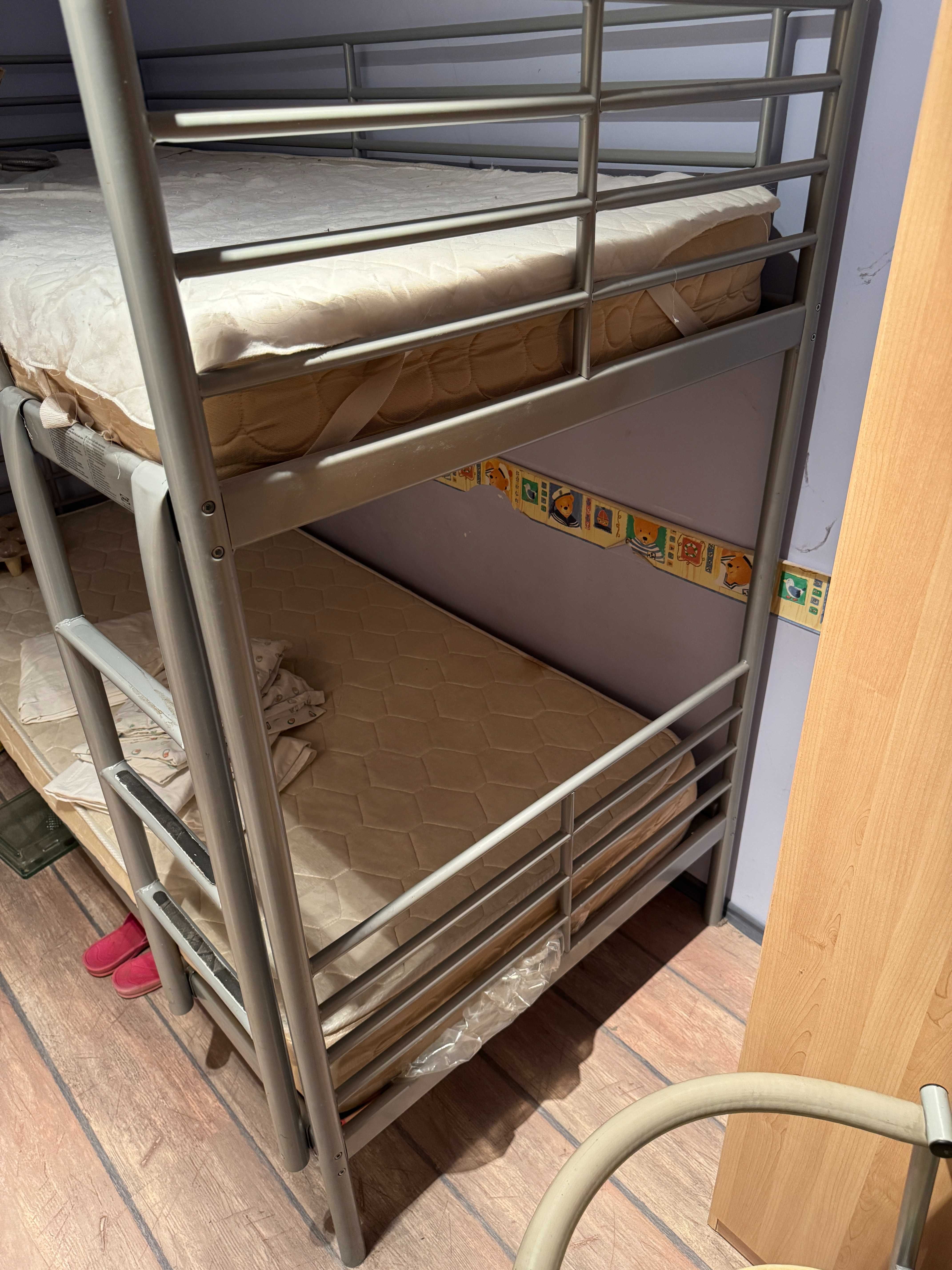 Двуетажно легло 90x200 IKEA SVÄRTA