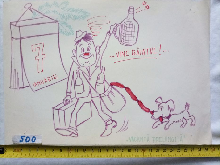 Desene vechi de colecție nu trimit în țară predare personal în centru