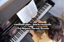 Meditatii Pian și Teorie Muzicala de la 0 - Profesor Pian Cluj/Online
