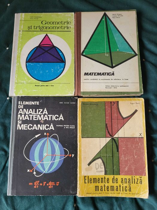 Manuale matematica - analiza, geometrie si trigonometrie