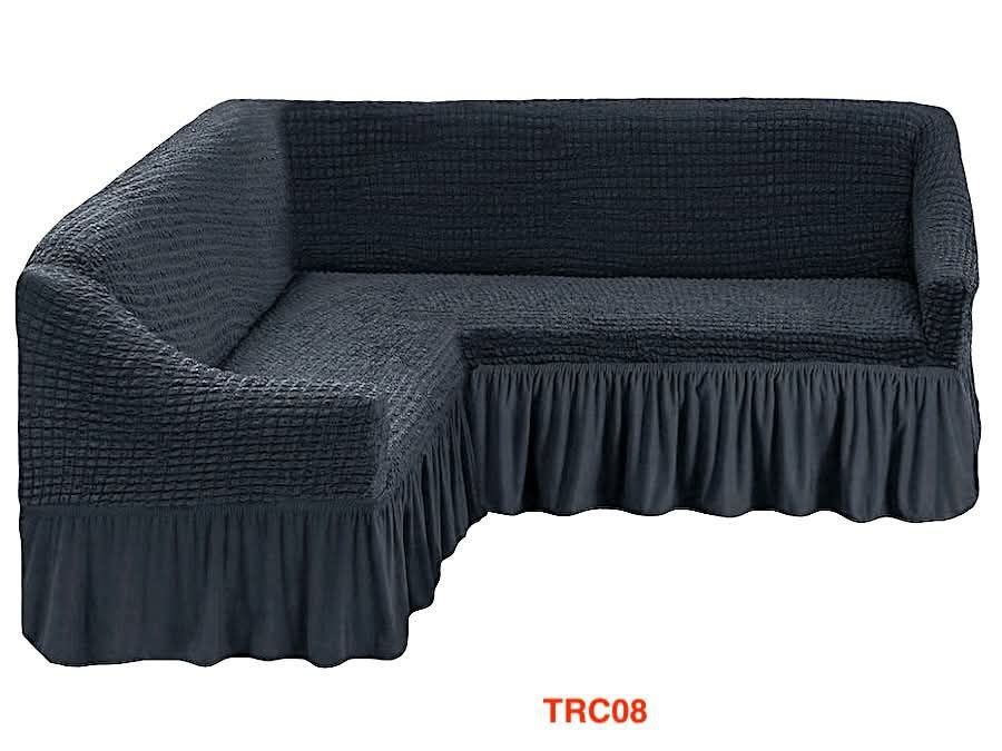 Husa  canapea cu volanase