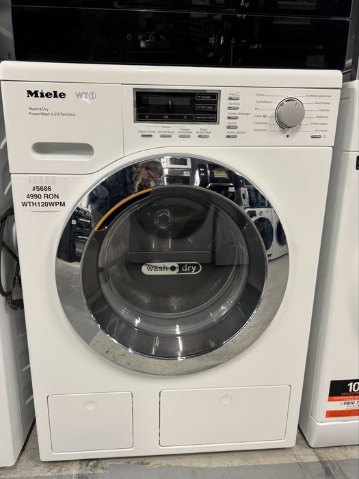 Mașină de spălat cu uscător Miele WTH120WPM