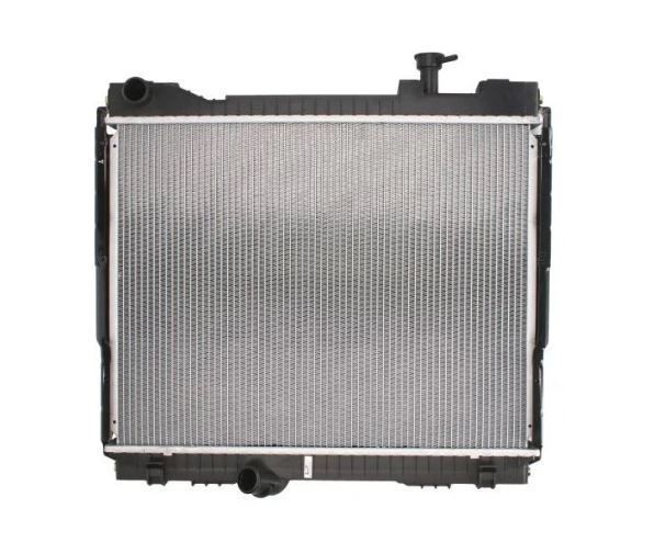 Radiator racire Nissan CabStar, 01.2007-12.2013, Renault Maxity, 01.2007-12.2013, motor 2.5 dci, 81/90/96/100 kw, diesel, cutie manuala, cu/fara AC, 578x445x40 mm, SRLine, aluminiu brazat/plastic