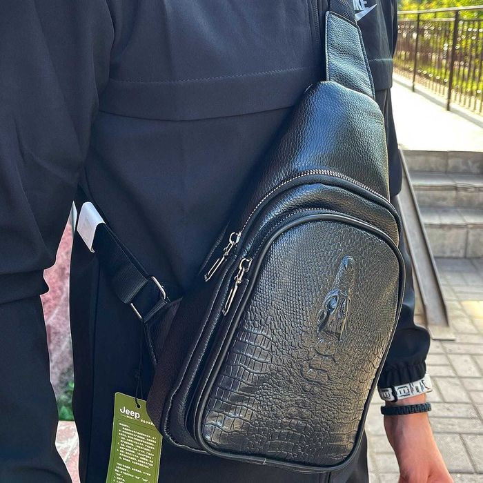 Сумка барсетка через плечо, бананка (654-1)