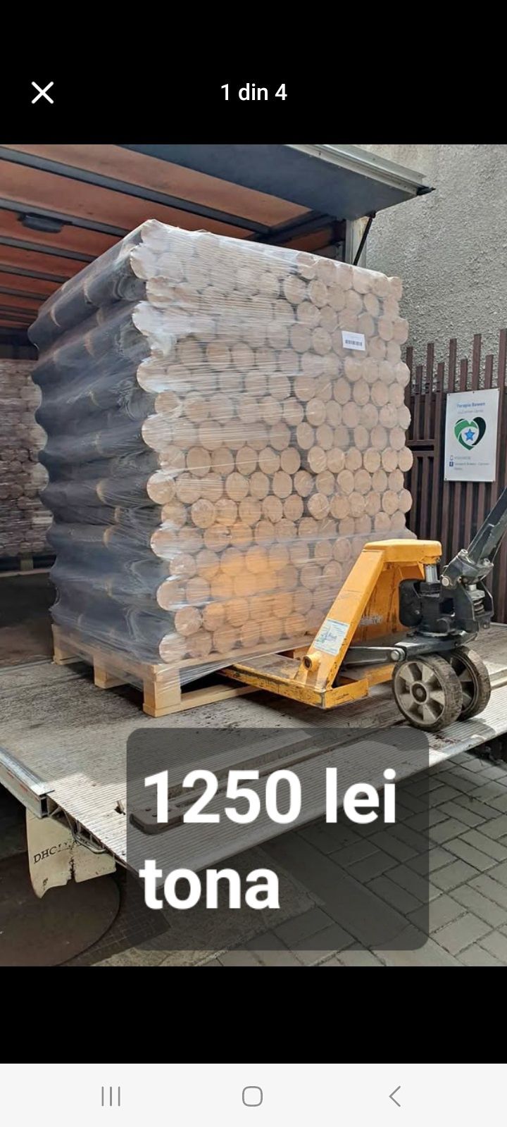 Brichete rumeguș cilindrice