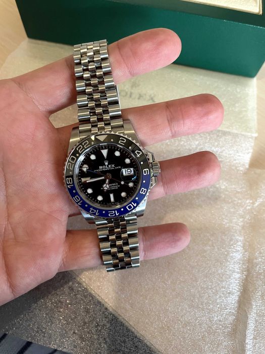 Rolex GMT MASTER II - MASTER 2 - blue/black - bratara Jubilee - 2020