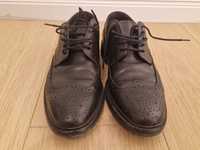Pantofi de piele Masimo Dutti, negru, marimea 41