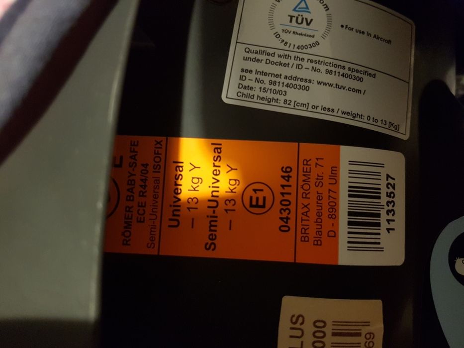 Scoica Auto Britax Romer