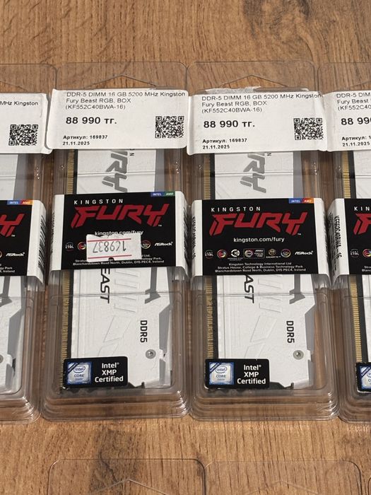 Kingston DDR5 5200mhz cl40 16gb