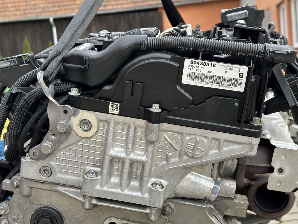 Turbina BMW N47 Seria 3 F30 (încă pe motor)