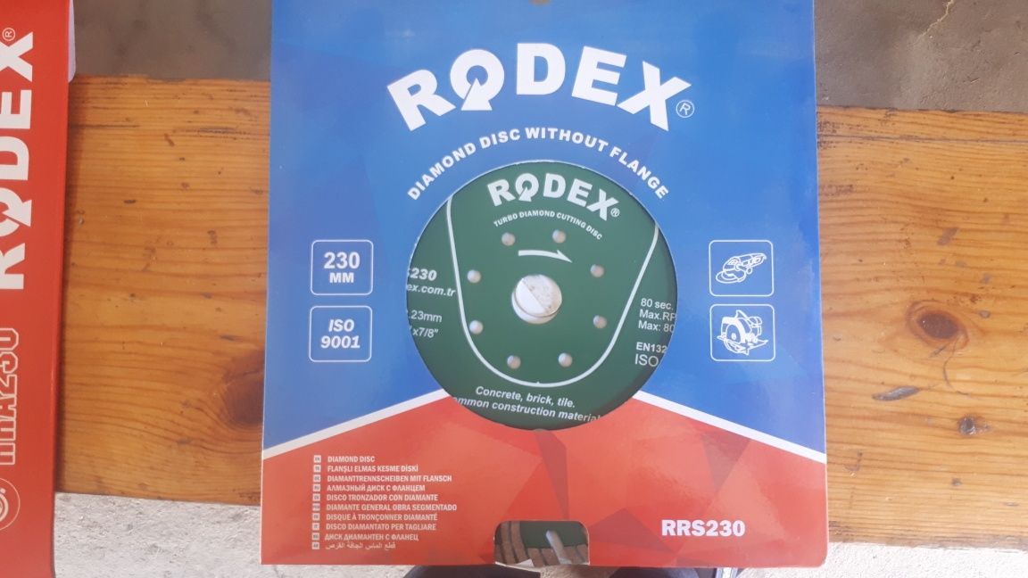 Алмазный диск rodex зубр