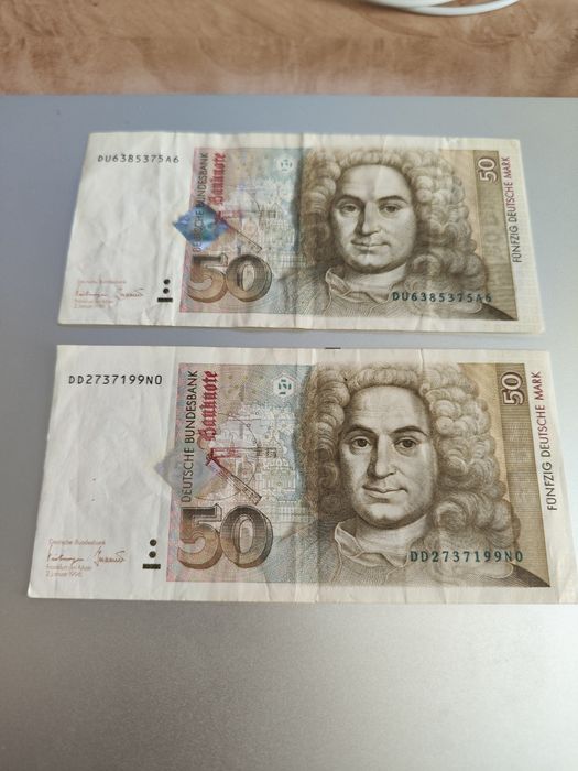 Bancnote 50 mărci germane