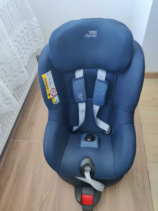 Scaun auto i-SIZE Britax Romer DUALFIX M Moonlight Blue rotativ