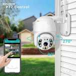 icsee аpp-5 MP външна Нова въртяща се безжична WIFI IP FULLHD камера
