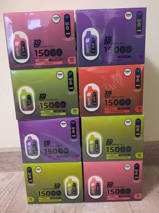 Vape ZOOY DIAMOND 15.000 Puff