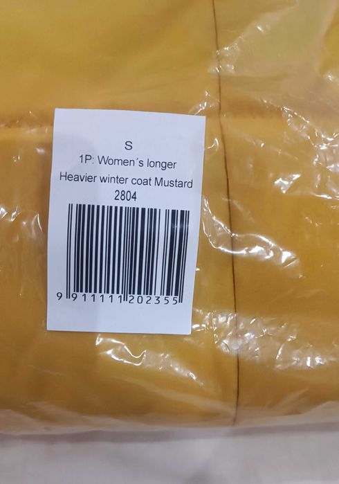 Дамско дълго зимно яке Frogies