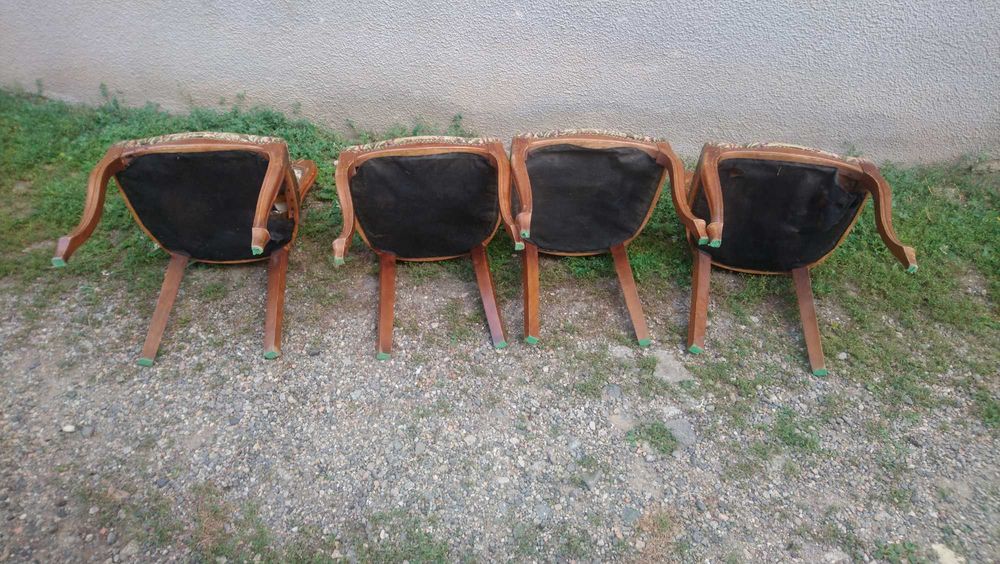 Set de 4 scaune vintage , stil Ludovic
