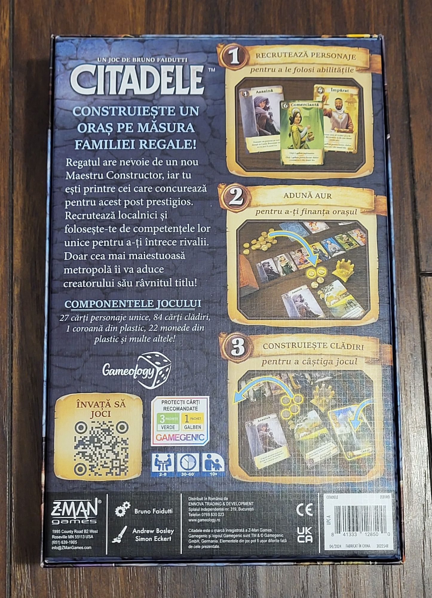 Joc de societate Citadele cu intriga medievala, nou