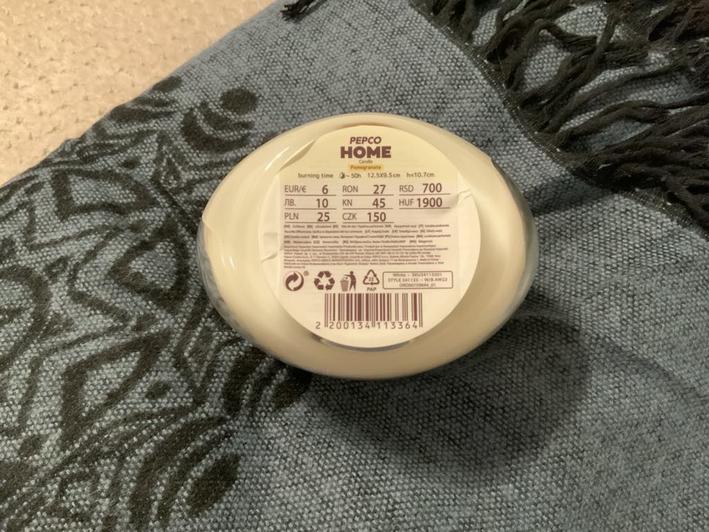 Poncho din Casmir bleumarin, Marime universala