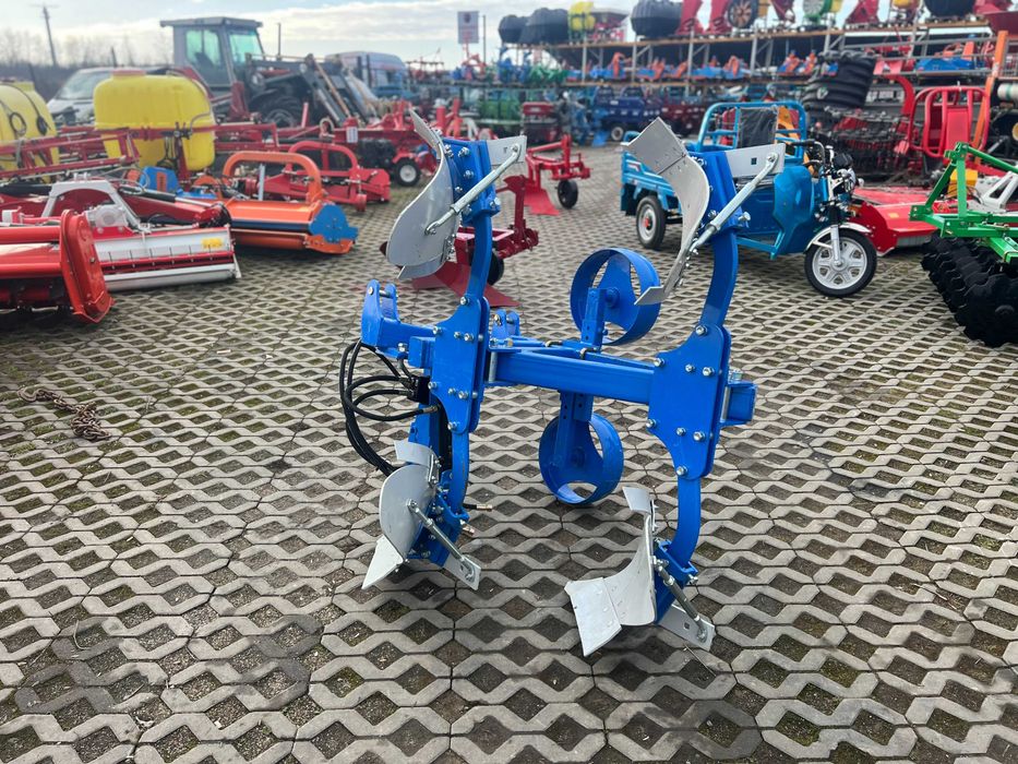 Plug agricol nou reversibil hidraulic 2 brazde trupite cormane pline