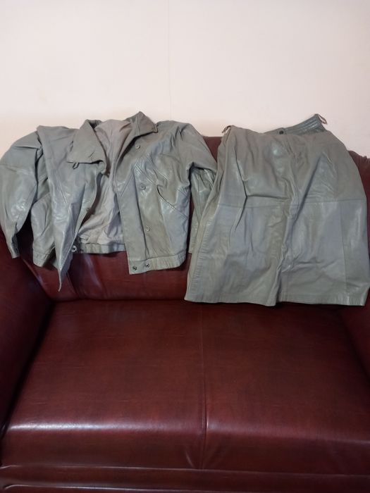 Set fusta și geaca piele, M