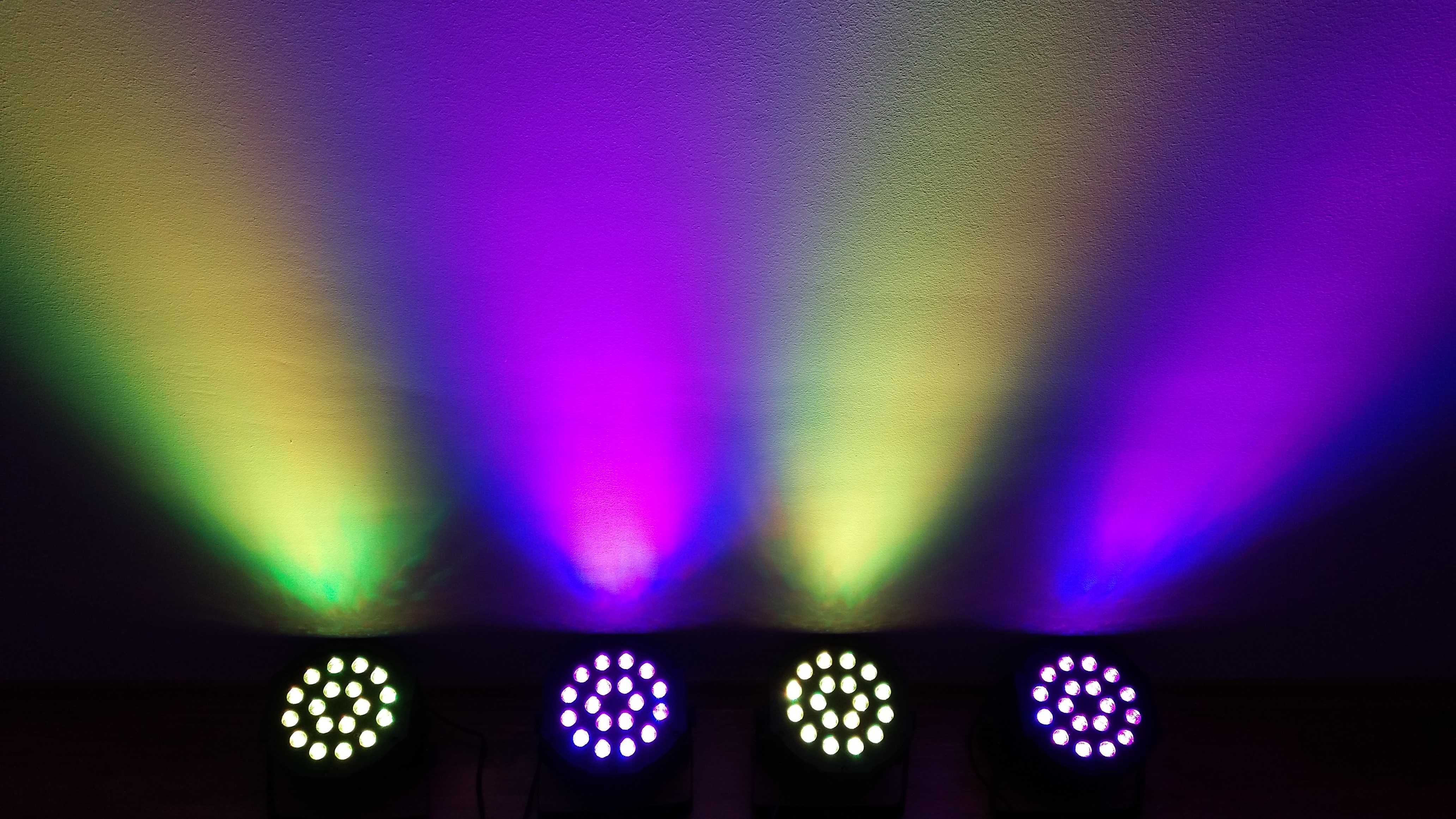 Proiector joc de lumini PAR 18 LED RGB Disco Club DJ Majorat Party
